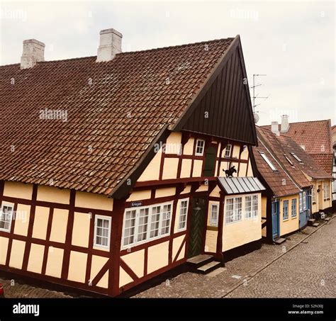 Old danish architecture Stock Photo - Alamy