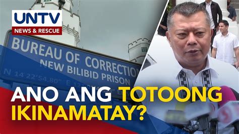 DOJ Inaalam Na Ang Mga Impormasyon Sa Pagkamatay Ng High Profile