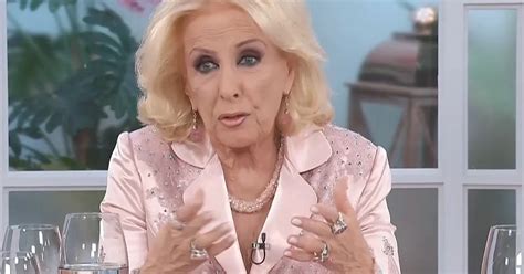 Mirtha Legrand Y La Posibilidad De Que Invite Al Presidente Y Vice