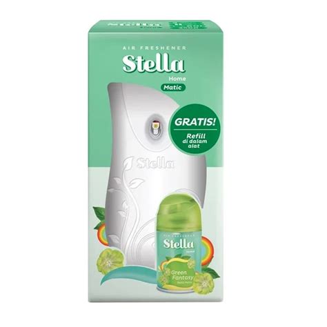 Jual Stella Air Freshener Pengharum Ruangan Matic Box Set Green Fantasy