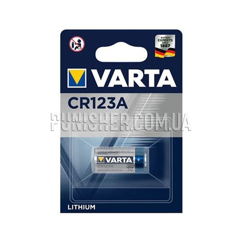 Varta CR123A 3V Lithium Battery