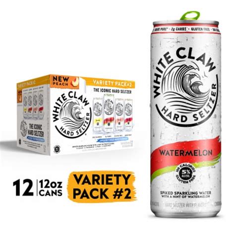 White Claw Hard Seltzer Variety Pack No 2 12 Cans 12 Fl Oz Frys