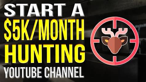 How To Start A Hunting Youtube Channel 2022 Youtube