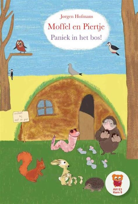 Moffel en Piertje Paniek in het bos Jørgen Hofmans Boek