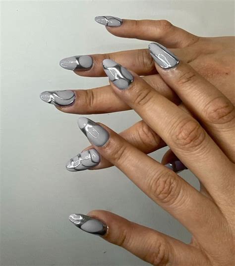 Setbyjas On Ig Long Acrylic Nails Funky Nails Minimalist Nails