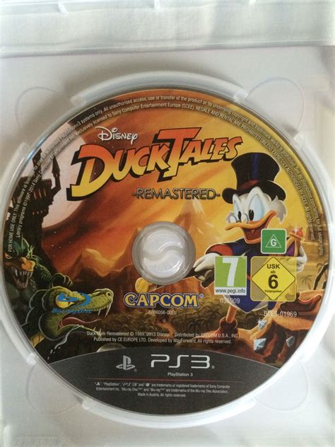 DuckTales Remastered game disc. | Fortuna