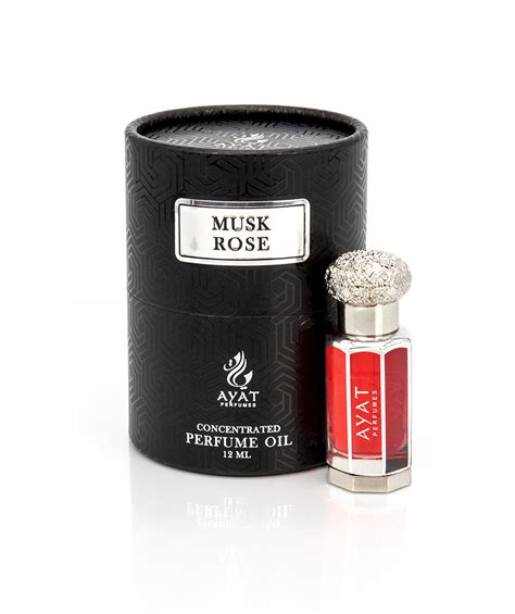 Huile Parfum E Musk Rose Ayat Perfumes Ml