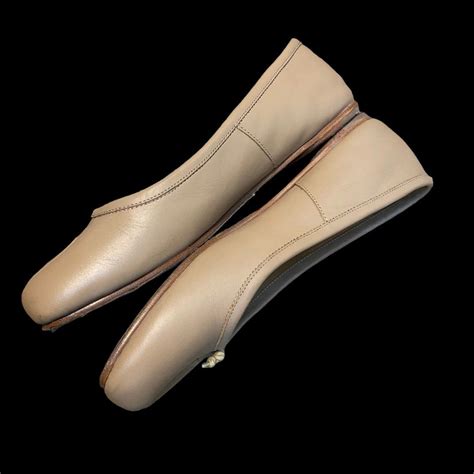 MM6 Nude Beige Tabi Ballet Ballerina Flats Women S Fashion Footwear Flats Sandals On