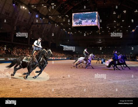 The London International Horse Show Day Two London Olympia Hi Res Stock