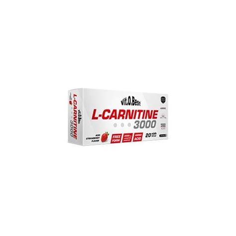 L CARNITINA 3000 20 Viales VITOBEST