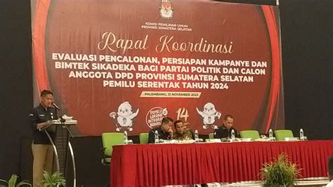 Rapat Koordinasi Evaluasi Pencalonan Persiapan Kampanye Kepada Partai