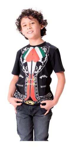 Playera Mexicana Ni O Original Viva M Xico Fiestas Patrias En Venta En