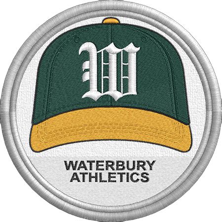 Waterbury Athletics Cap Hat Uniform Sports Logo Eastern League