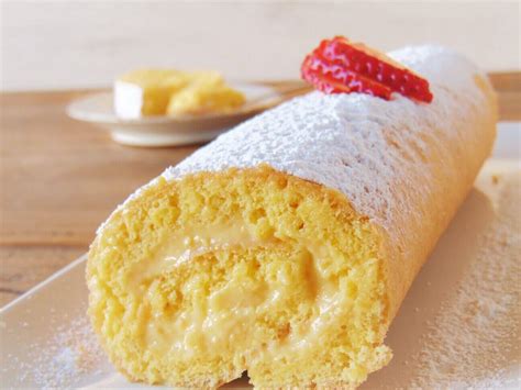 Brazo De Gitano Con Crema Pastelera Adoree Food