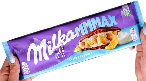 MILKA MMMAX CRISPY JOGHURT YouTube