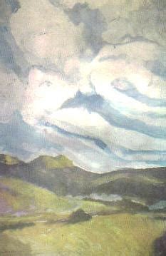 Earth Goddess Hill And Goddess Clouds Painting By Harry Weisburd Fine