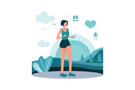 Fitness Tracking App Onboarding App Screens 32856964 Vector Art At Vecteezy