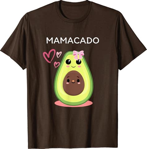 Cute Mamacado Pregnant Avocado Pregnancy Announcement T Shirt