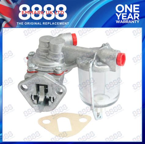 Fits New Tractor Fuel Lift Pump Glass Bowl Massey Ferguson 35 35x 133 135 140 Ebay