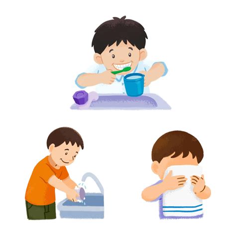 Personal Hygiene Clip Art Library