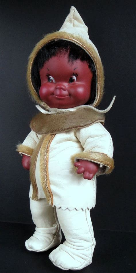 Vintage Kimmie Doll Made By Regal Of Canada Inuit Or Alaskan Real