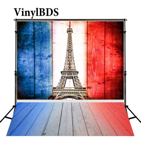 Vinylbds Eiffel Tower Backdrop Colorful Wood Backdrop Newborn Baby