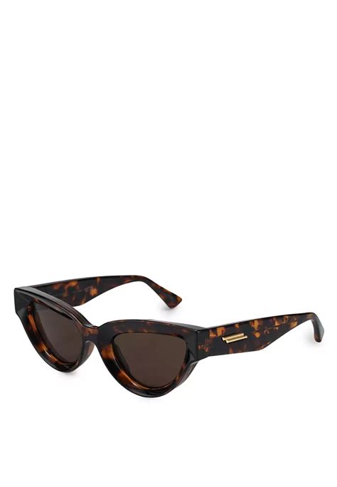 Buy Bottega Veneta Sharp Cat Eye Sunglasses Nt 2024 Online ZALORA