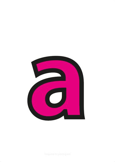 Lower Case Letter A Images