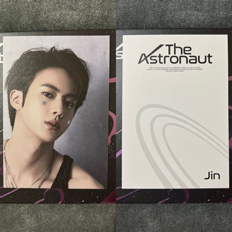 BTS Jin The Astronaut Album Postcard, Hobbies & Toys, Memorabilia ...