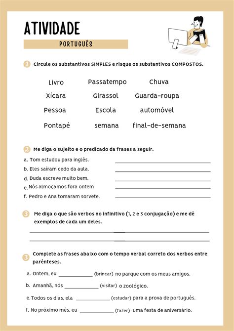 Apostila Adaptada Atividade Adaptada De Português