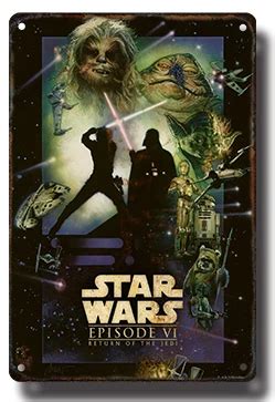 Постер Звездные войны: купить металлическую табличку Star Wars в ...