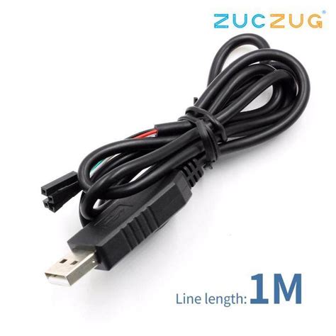 Pl2303 Modul Kabel Ttl Uart Ke Usb 4 P 4 Pin Rs232 Konverter Seri Kabel Adaptor Lazada Indonesia