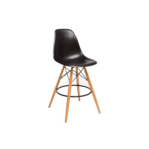 Стул Eames Bar Chair D44 для ресторанов и кафе Чёрный (ID#1430464852 ...