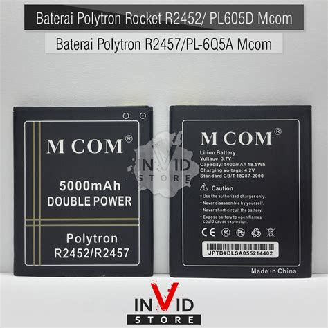 Jual Baterai Polytron Rocket R2452 PL605D Shopee Indonesia