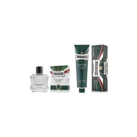 Proraso Duo Pack Shaving Gift Set Green Classic Shaving Cream Ml