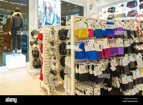 ROME, ITALY - CIRCA NOVEMBER, 2017: interior shot of OVS shop in Rome ...