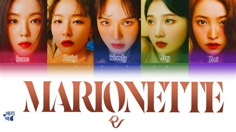 RED VELVET Marionette Tradução codificada em cores Legendado HAN ROM