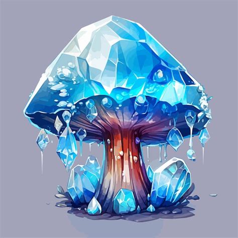 Premium Vector Mushroom Illustration