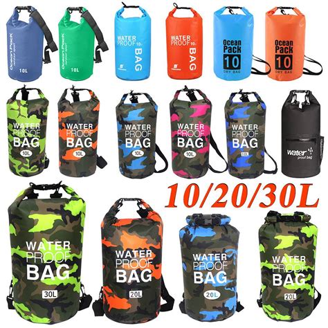 2L 3L 5L 10L Waterproof Dry Bag Swimming Bag PVC Mesh Bags Drifting