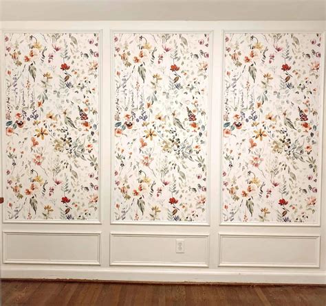 Diy framed wallpaper panels – Artofit