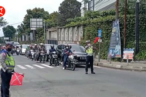 Polisi Siapkan Jalur Alternatif Menuju Empat Kawasan Wisata Di Jabar