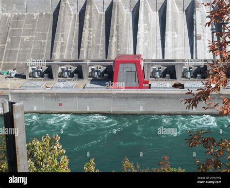 Niagara River Power Plant Station Ontario Canada Stock Photo Alamy