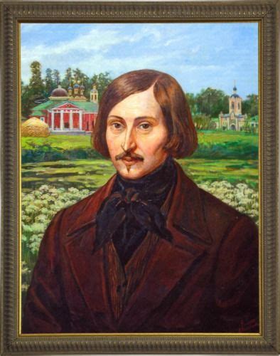 Николай Васильевич Гоголь. 1809 - 1852 год. | Портрет, Рисунок, Литература