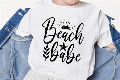 Beach Babe Summer Svg Vector Design Graphic By Uttam Das Creative Fabrica