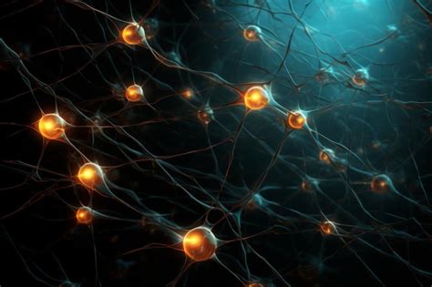 Premium Photo Human Nervous System Background Neuron Cell In Human