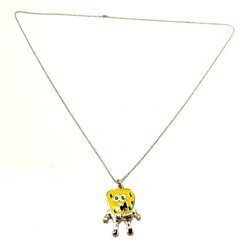 Spongebob Squarepants Stainless Steel Necklace New Necklaces And Pendants