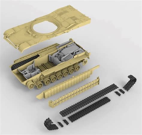 M1A2 SEP Abrams TUSK I /TUSK II with Full Interior | HLJ.com