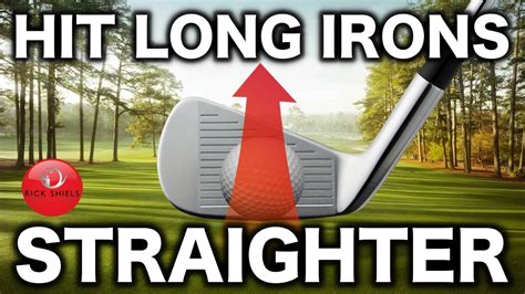 How To Hit Long Irons Straighter Youtube