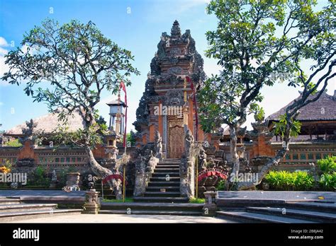 Lotus Pond And Pura Saraswati Temple Ubud Water Palace In Ubud Bali