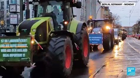 German Farmers Block Berlin Streets In Protest One News Page Video